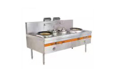燃氣雙頭雙尾小炒爐